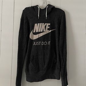 Black Nike Vintage Pullover Hoodie
